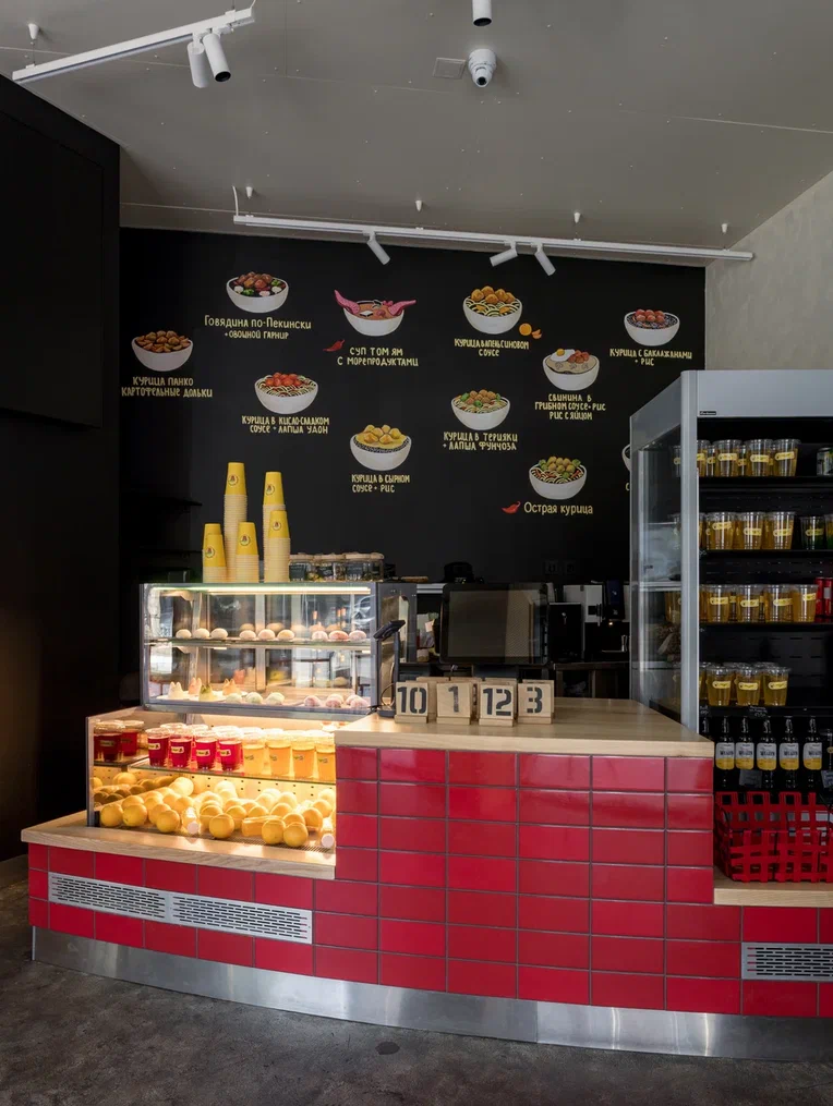 Кафе Фьюжн экспресс в ТЦ Мега. Be Interno