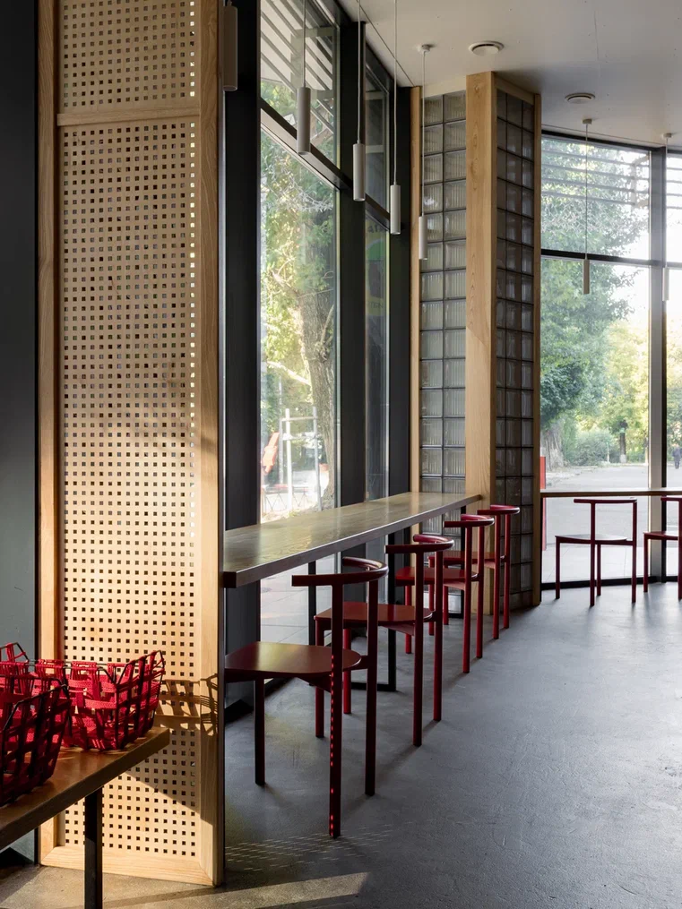 Кафе Фьюжн экспресс в ТЦ Мега. Be Interno