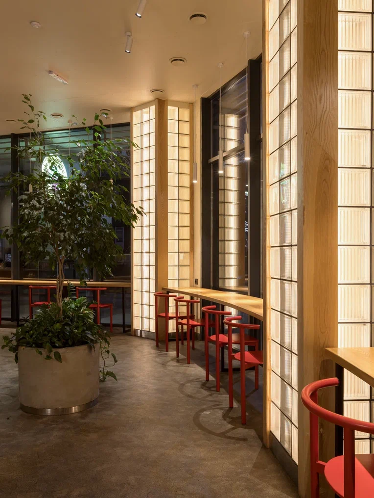 Кафе Фьюжн экспресс в ТЦ Мега. Be Interno