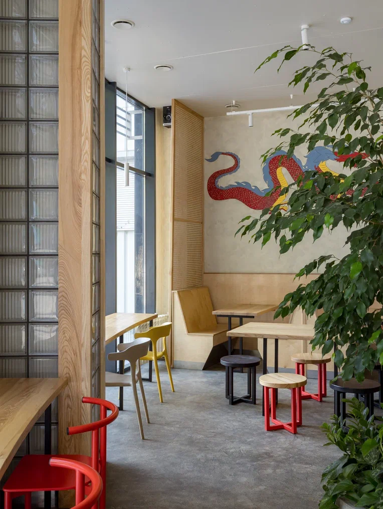 Кафе Фьюжн экспресс в ТЦ Мега. Be Interno