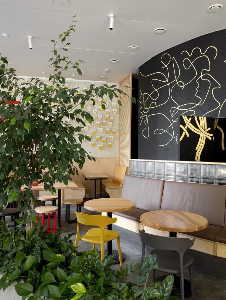 Кафе Фьюжн экспресс в ТЦ Мега. Be Interno