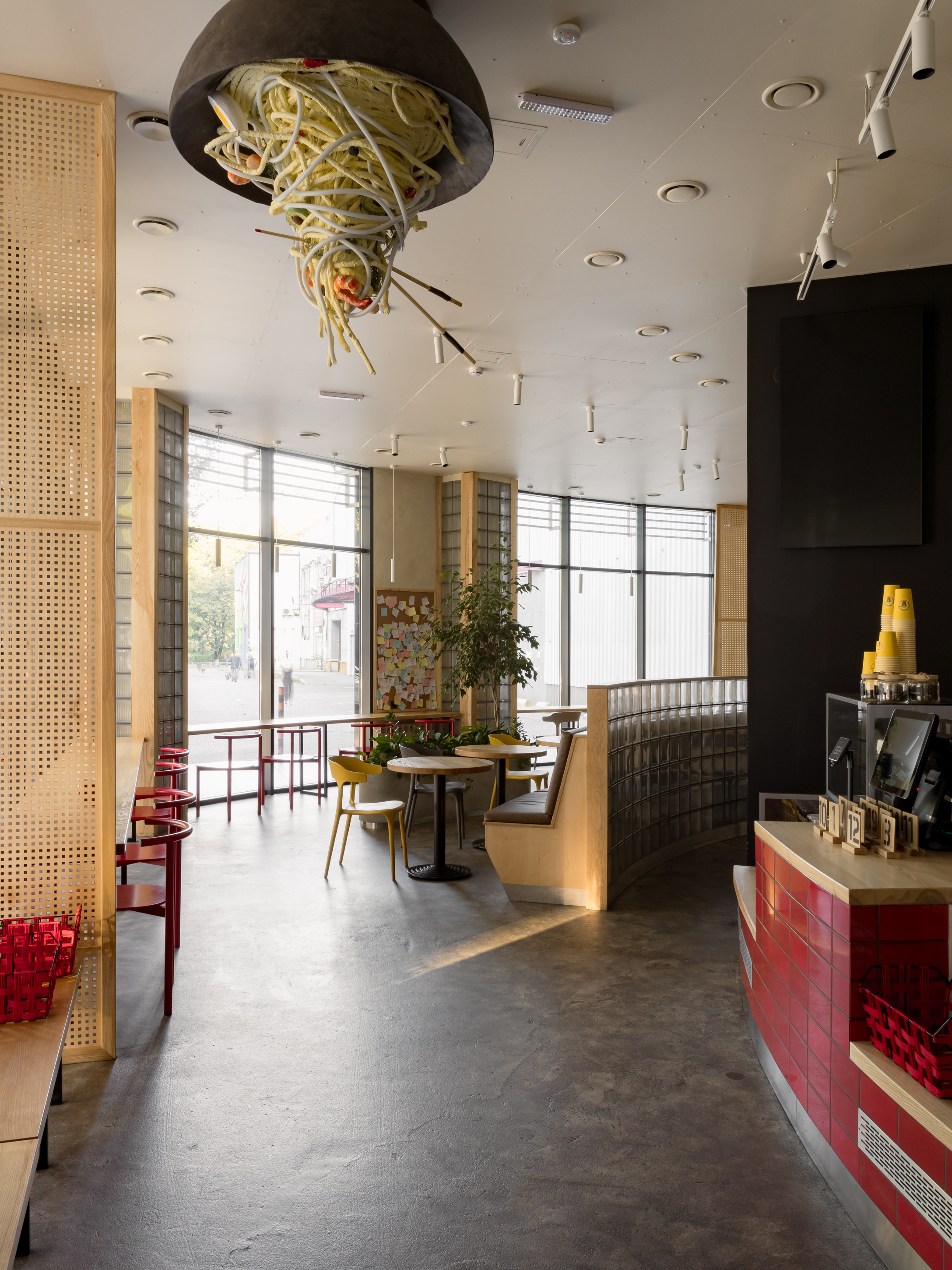 Кафе Фьюжн экспресс в ТЦ Мега. Be Interno