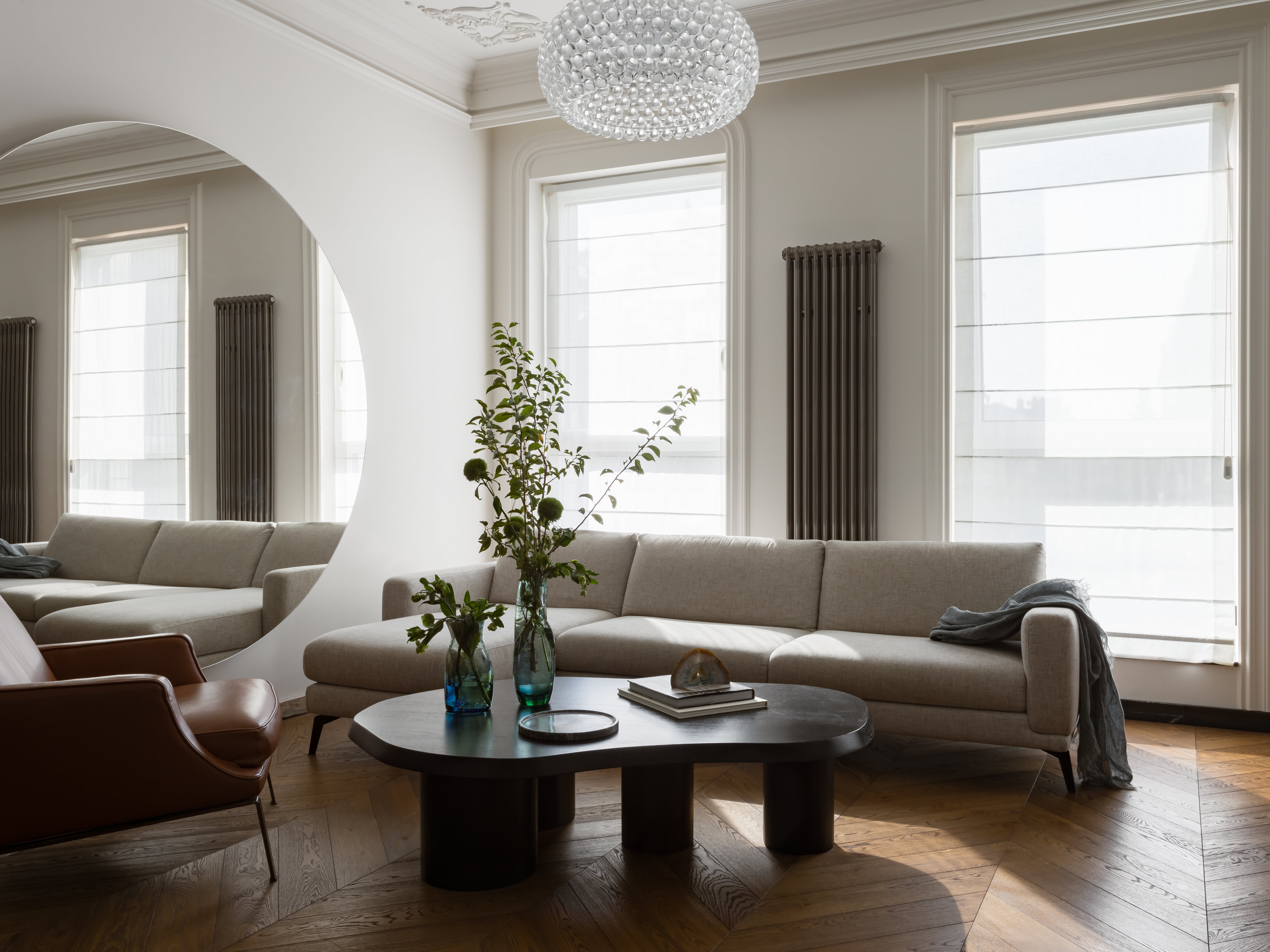 Квартира 120 м² в стиле современной классики . Be Interno