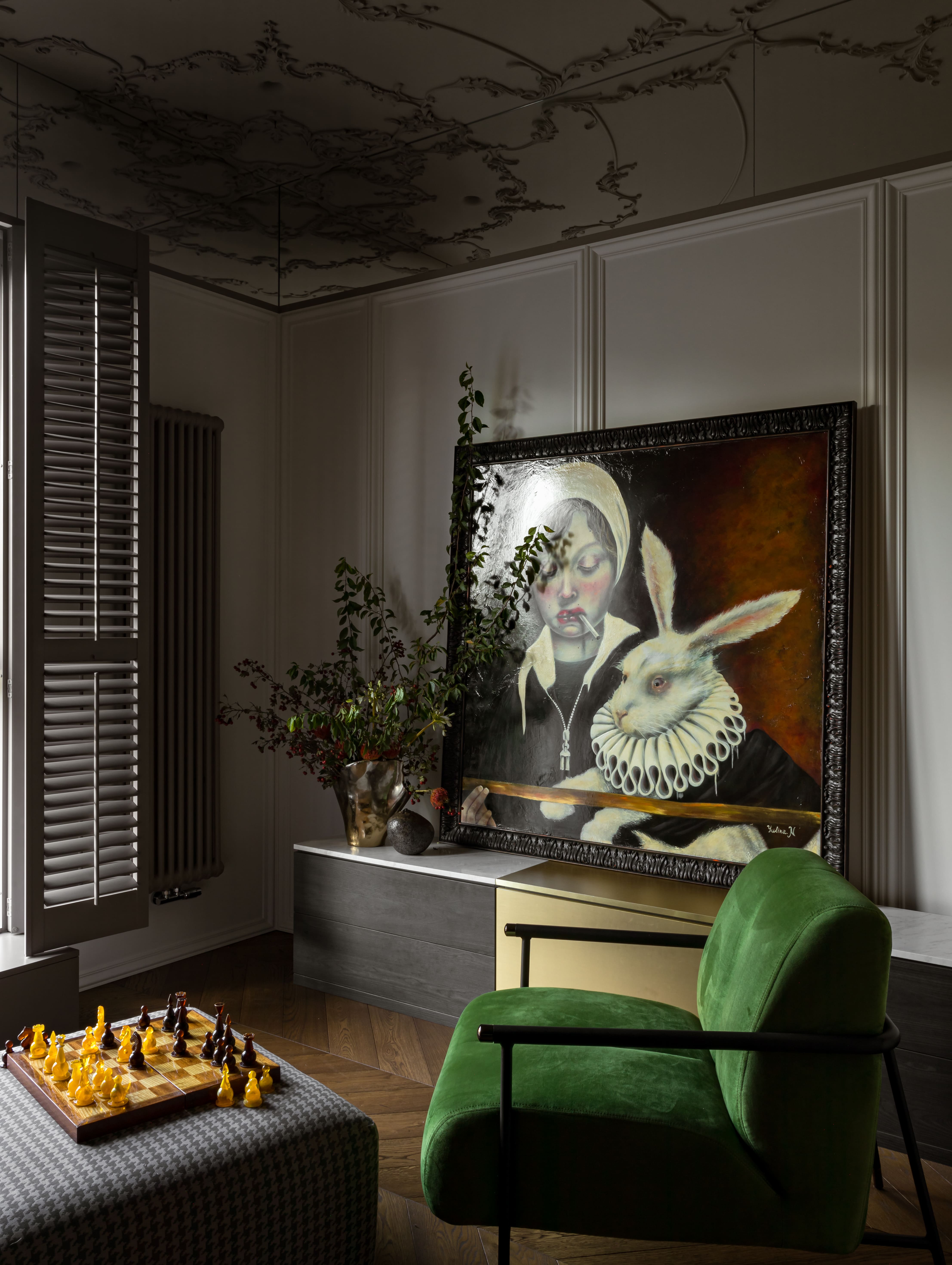 Квартира 120 м² в стиле современной классики . Be Interno