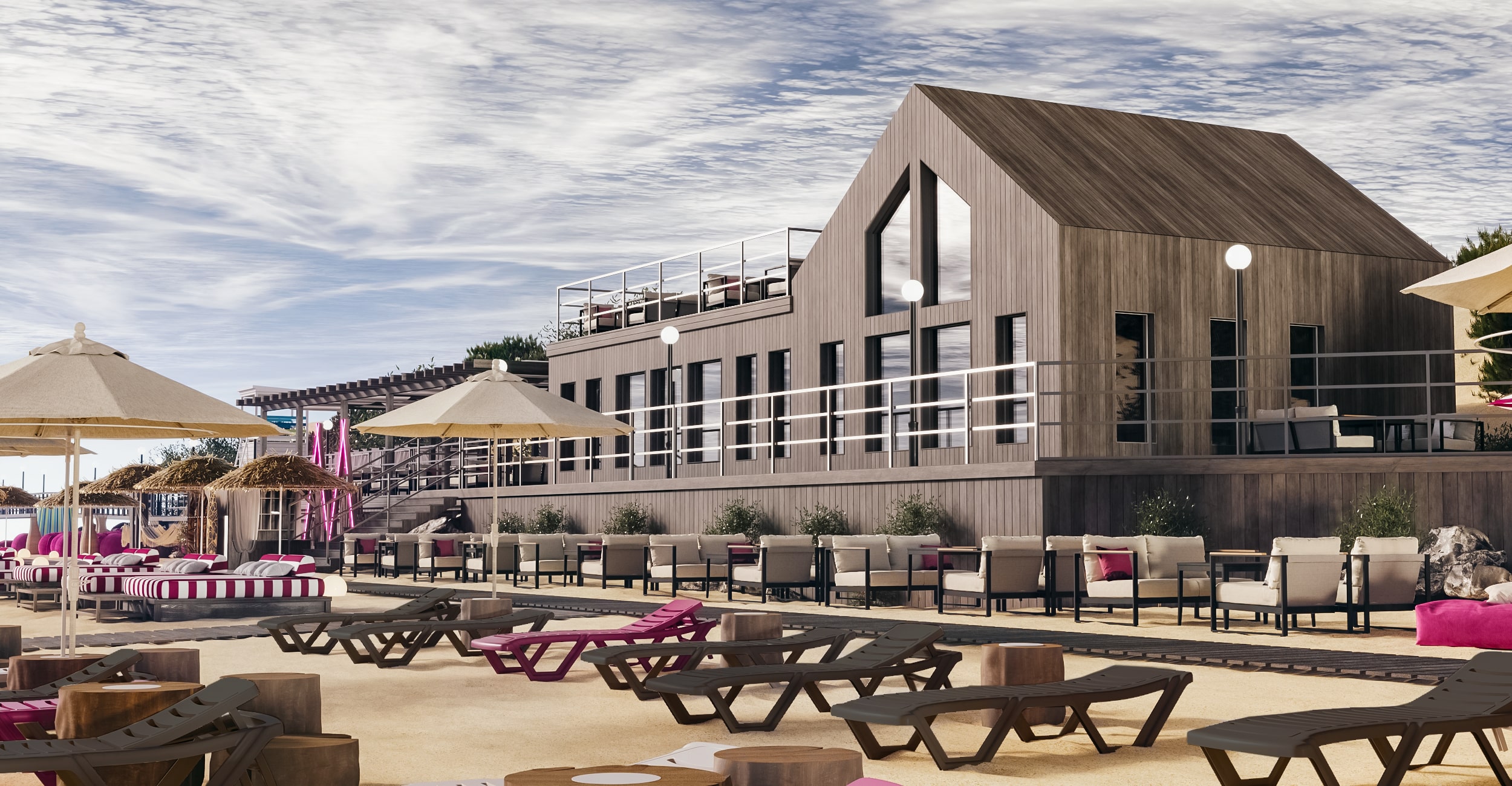 Пляж в Зеленоградске. Be Interno