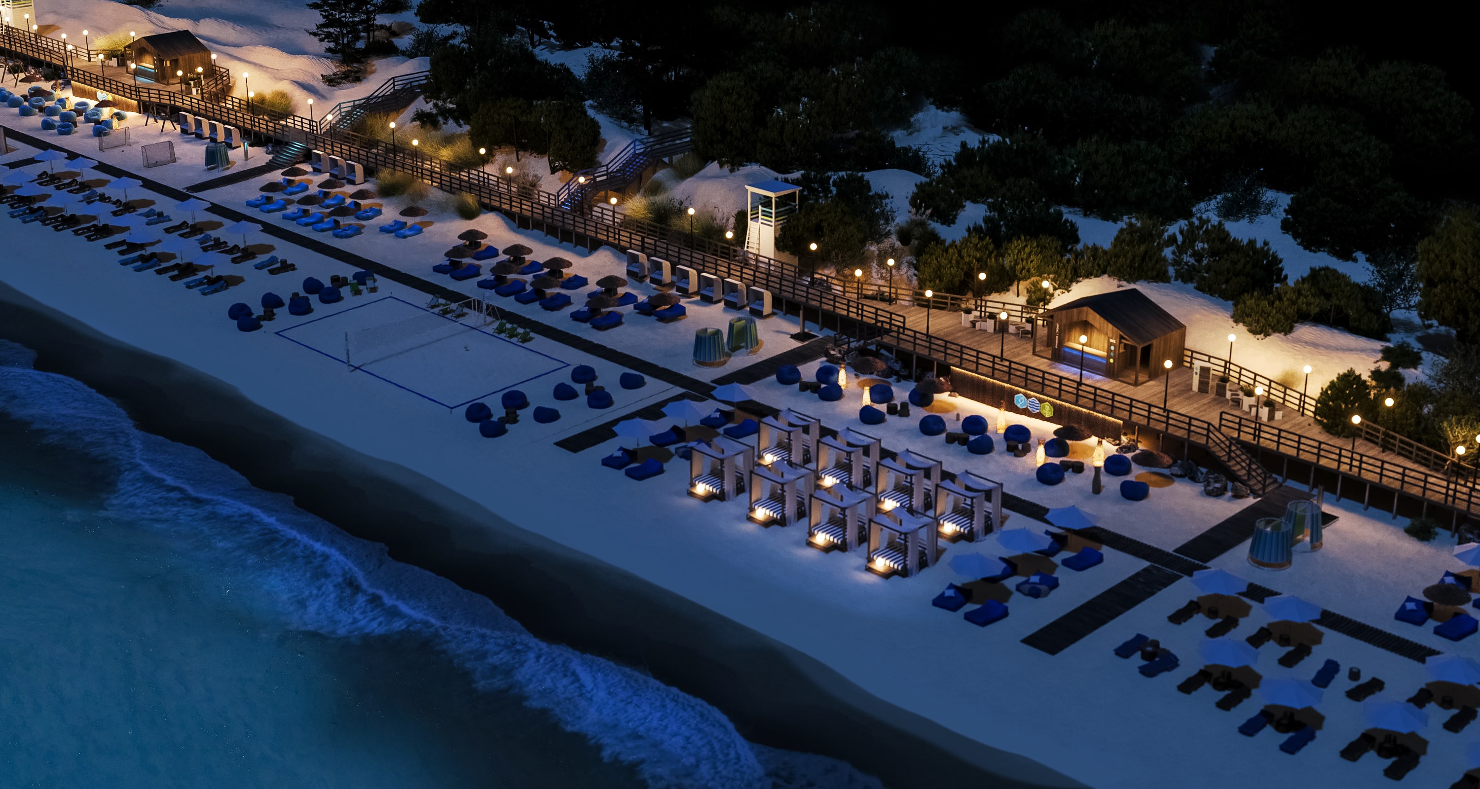 Пляж в Зеленоградске. Be Interno