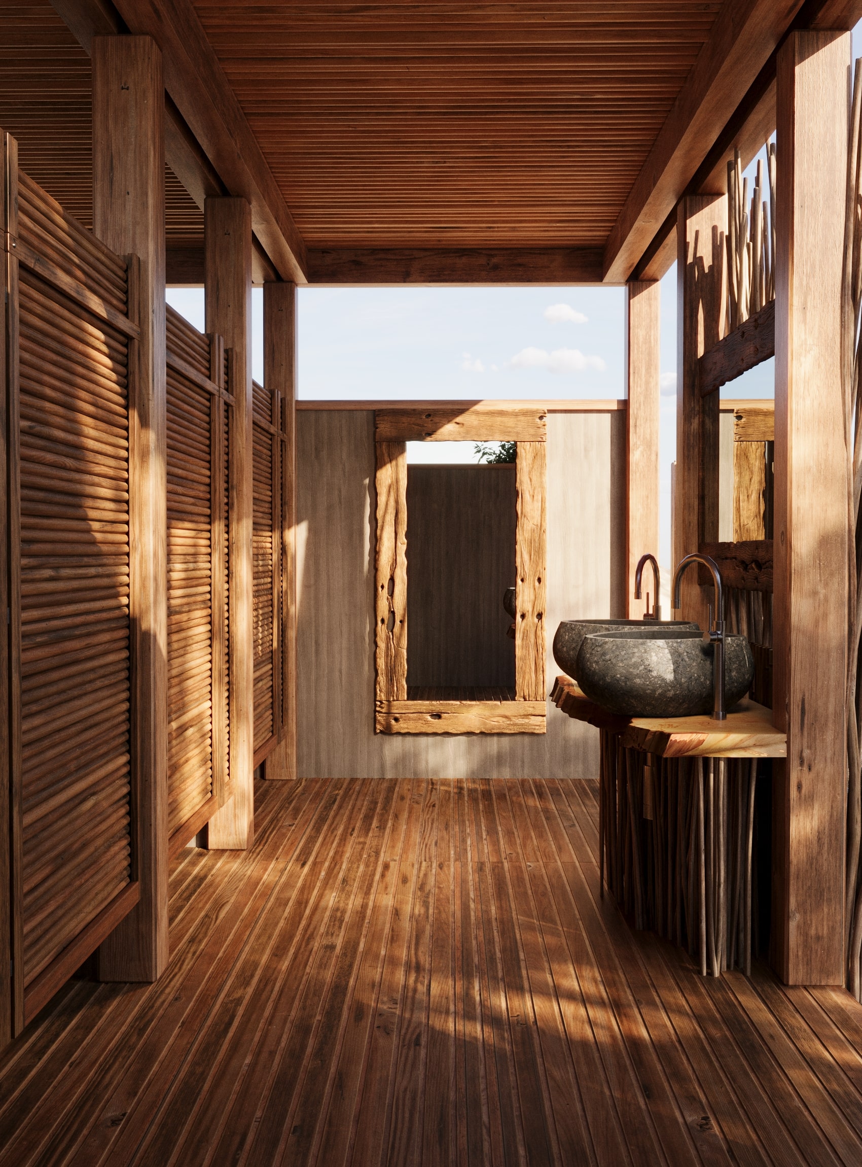 Пляж в Зеленоградске. Be Interno