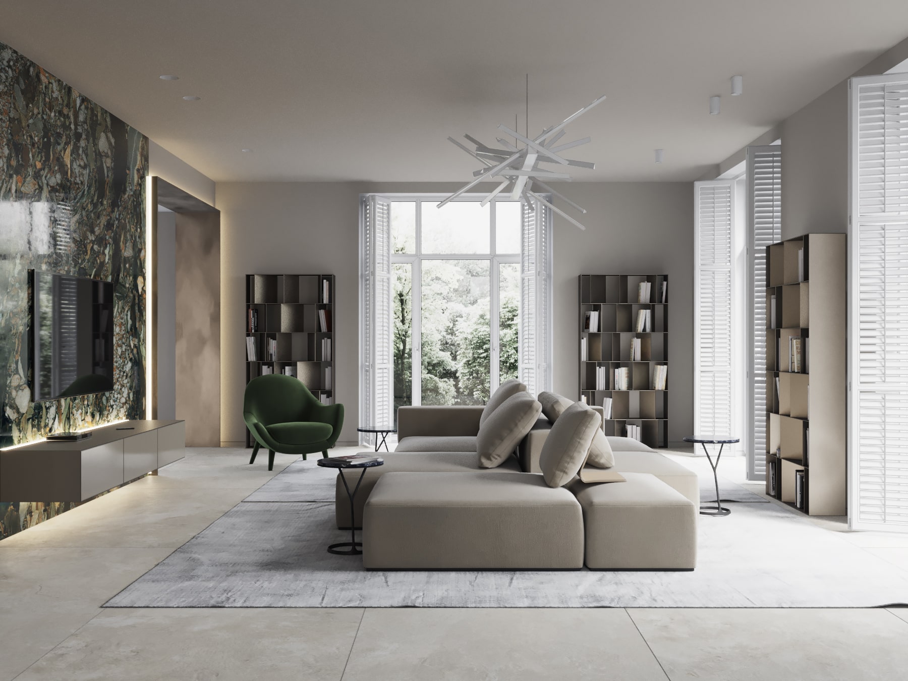 Интерьер дома 600 кв. м.. Be Interno