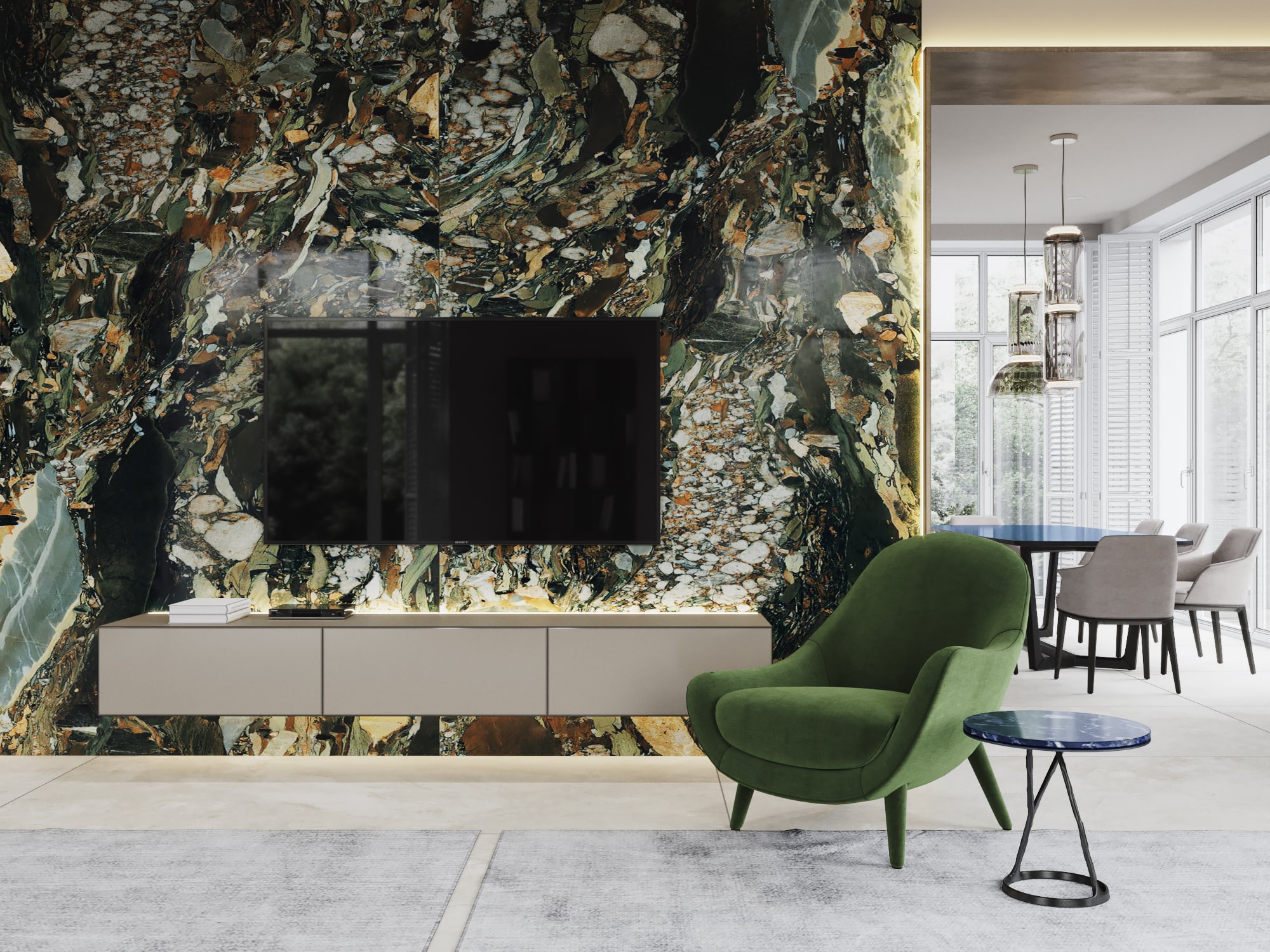 Интерьер дома 600 кв. м.. Be Interno