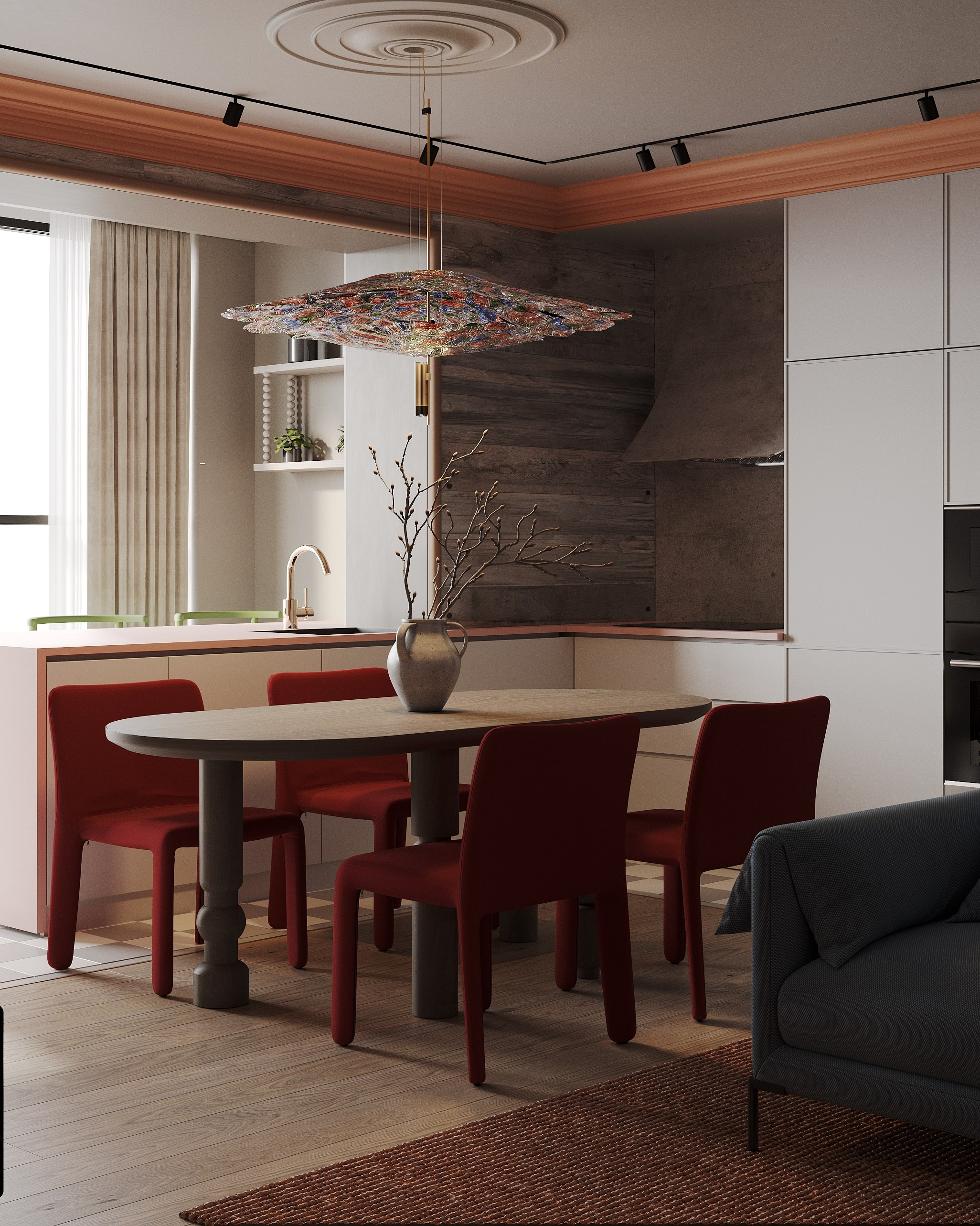 Квартира в Русском стиле. Be Interno