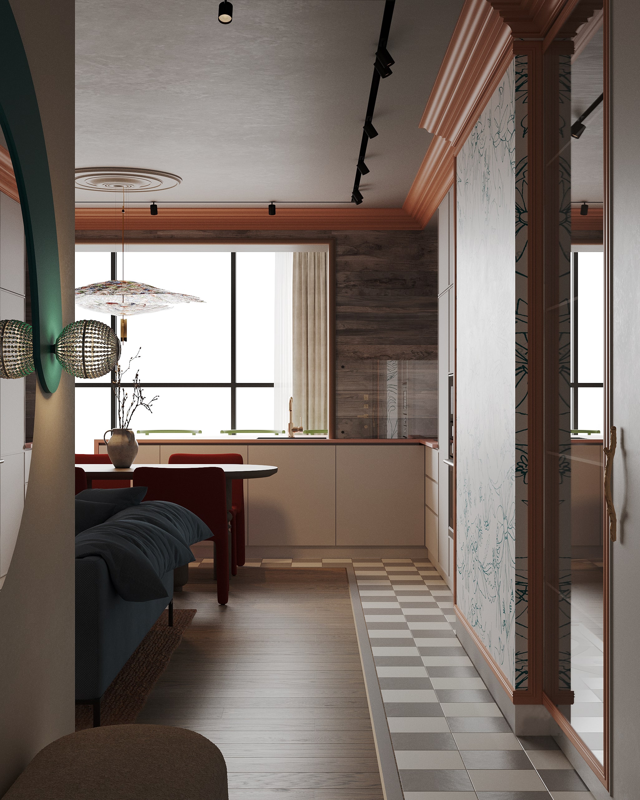 Квартира в Русском стиле. Be Interno