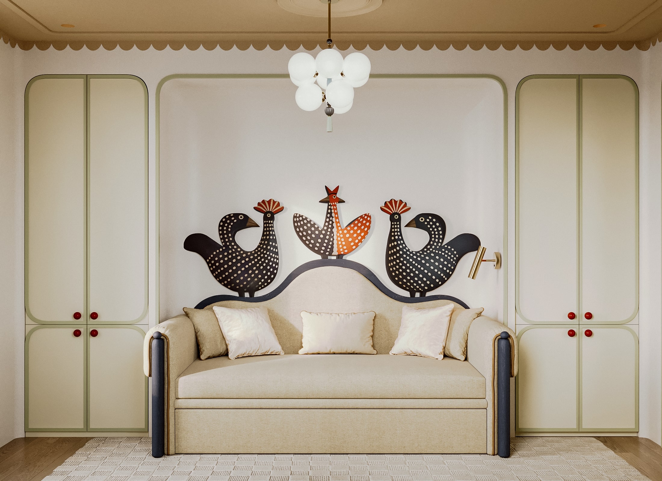 Квартира в Русском стиле. Be Interno