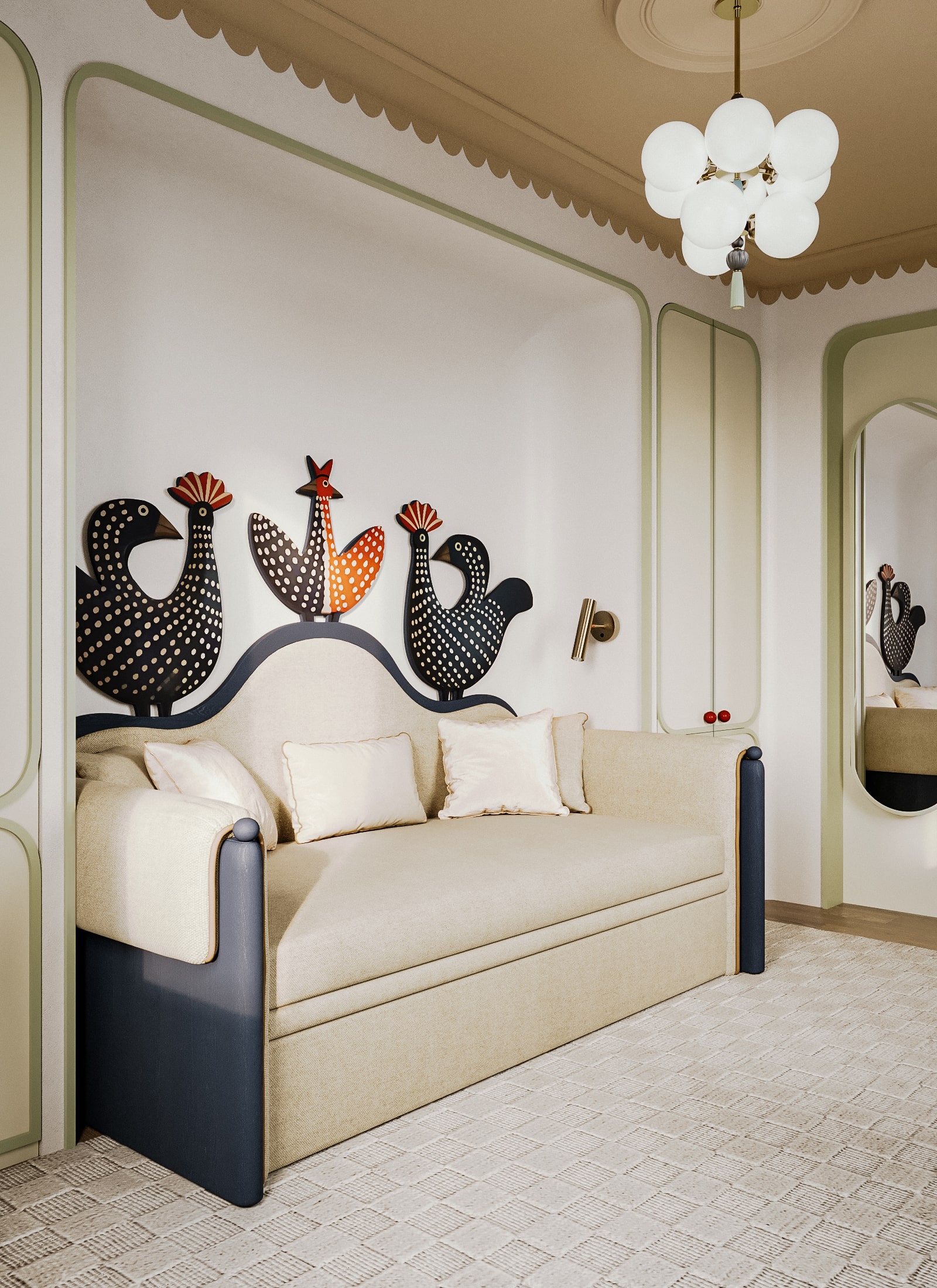 Квартира в Русском стиле. Be Interno