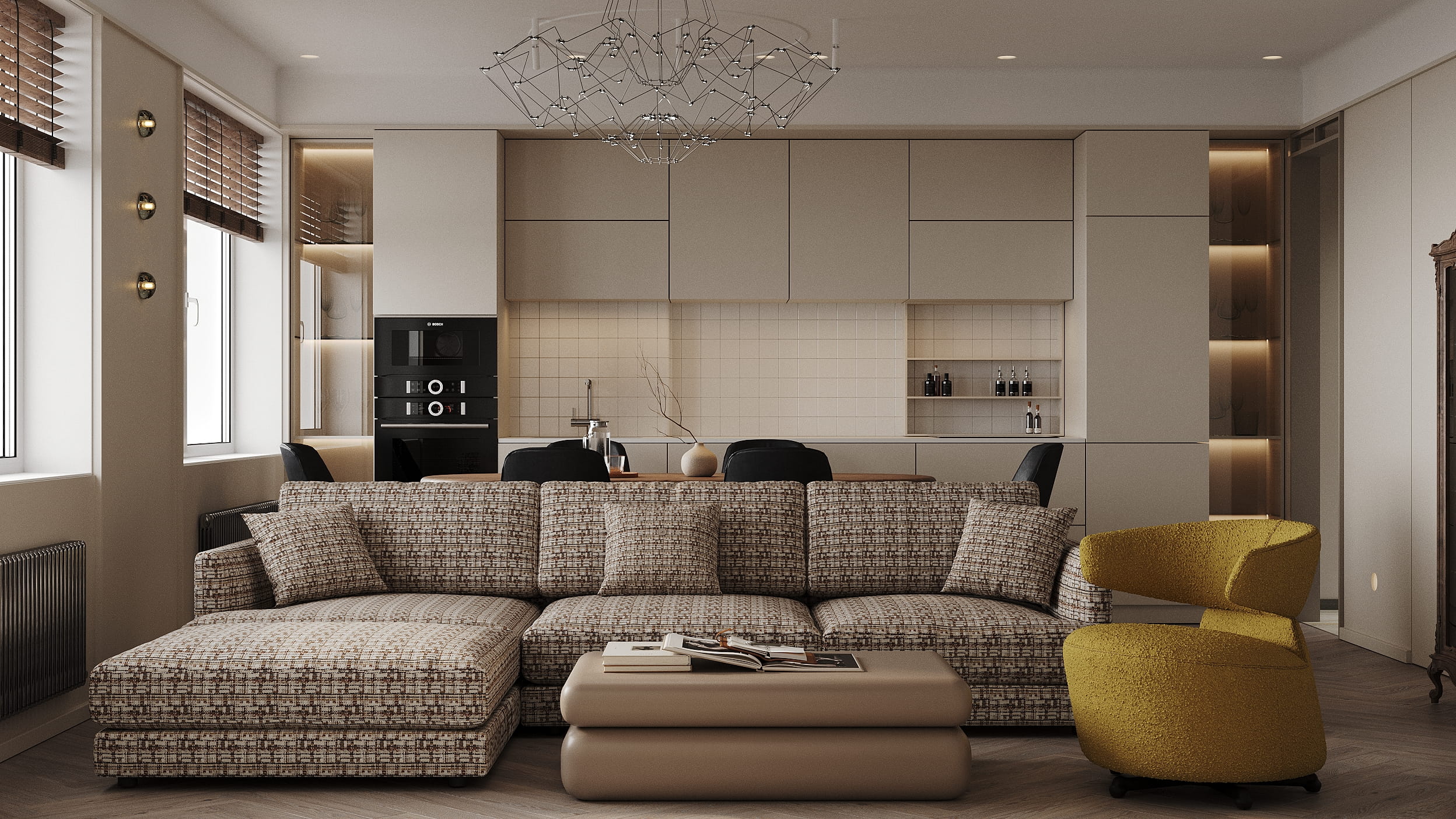 Квартира на Костромской. Be Interno