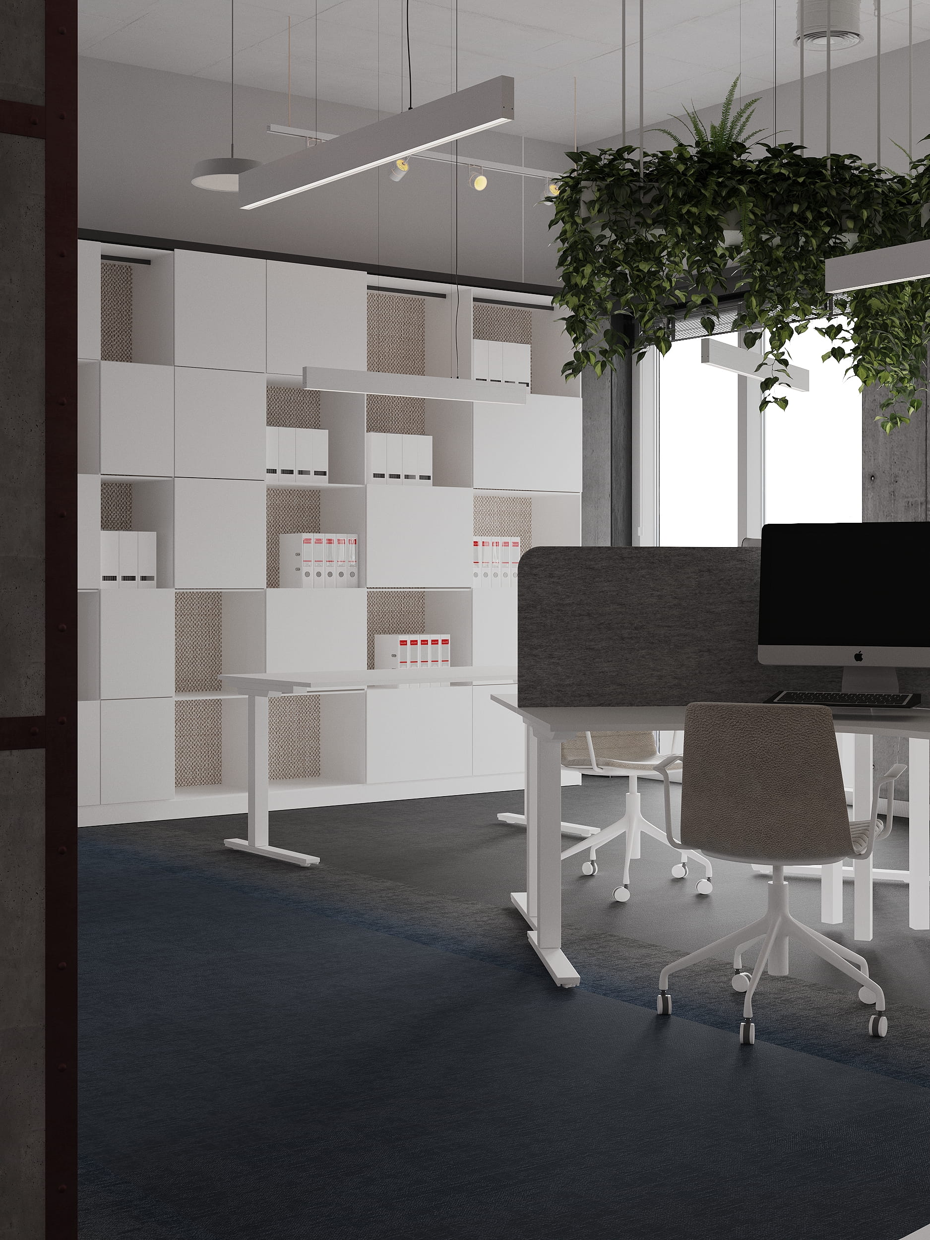 Опенспейс для конструкторского бюро 800 м2. Be Interno