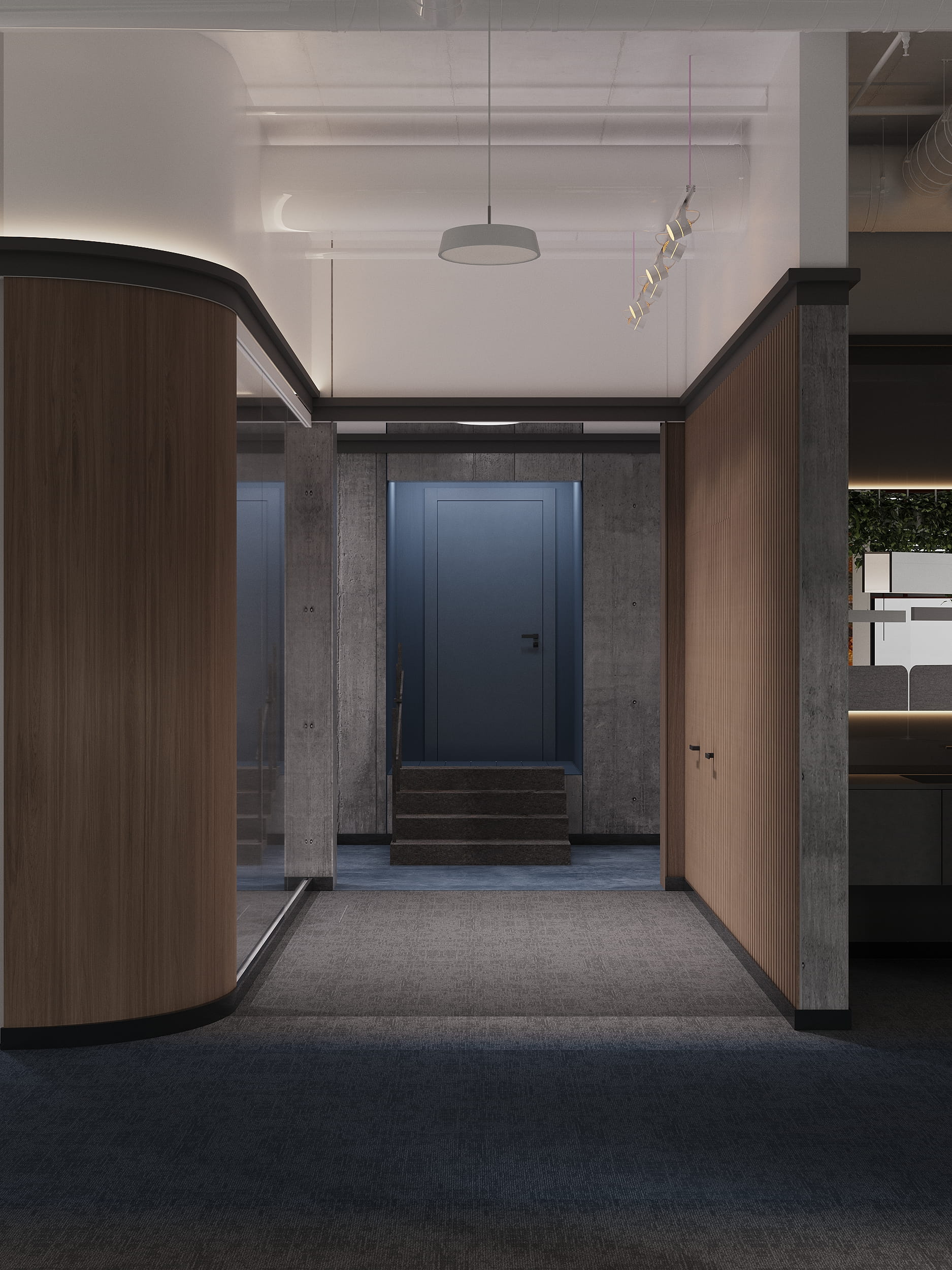 Опенспейс для конструкторского бюро 800 м2. Be Interno